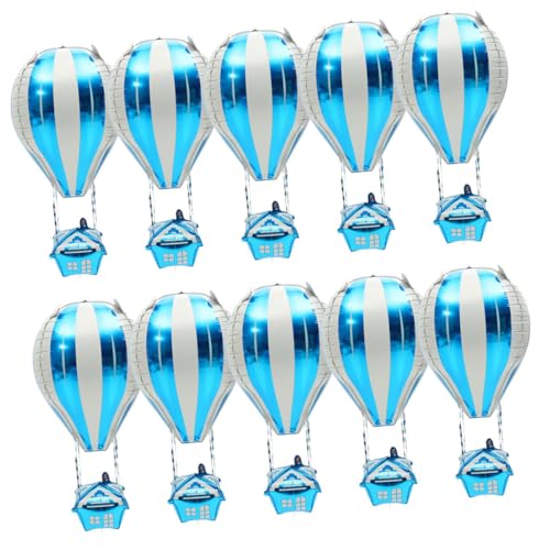 ULTECHNOVO 20 Stück Aluminium Folienballons Blau Dekoration für Geburtstagsfeiern Festivals und Besondere Anlässe Geeignet für Erwachsenenpartys ULTECHNOVO 20 Stück Aluminium Folienballons Blau Dekoration für Geburtstagsfeiern Festivals und Besondere Anlässe Geeignet für Erwachsenenpartys von ULTECHNOVO