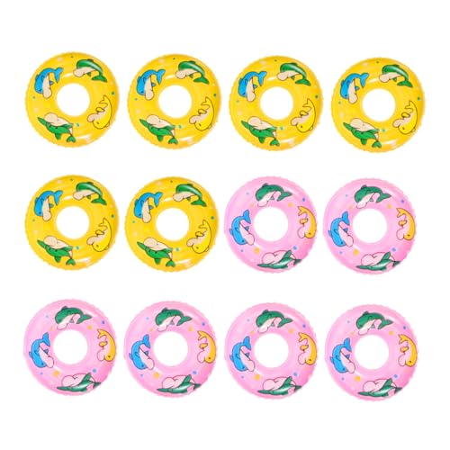ULTECHNOVO 20 Stück Delphin -Schwimmring -Ornamente Schwimmen Kreis Mini Poolzubehör Kleinkinder Puppenhauslieferungen dekorative Schwimmringe simulierter Schwimmring Plastik ULTECHNOVO 20 Stück Delphin -Schwimmring -Ornamente Schwimmen Kreis Mini Poolzubehör Kleinkinder Puppenhauslieferungen dekorative Schwimmringe simulierter Schwimmring Plastik von ULTECHNOVO