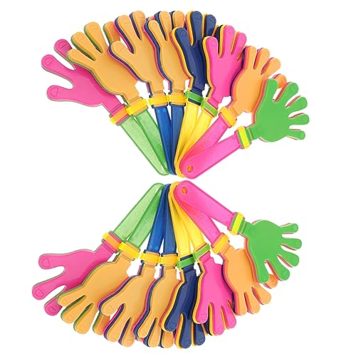 ULTECHNOVO 20 Stück Teiliges Bunte Kunststoff Handklatscher Kinderklatschen Leichte Lärm für Sportveranstaltungen Partys Feiern Geeignet Zufällige Farbe Zufällige Farbe ULTECHNOVO 20 Stück Teiliges Bunte Kunststoff Handklatscher Kinderklatschen Leichte Lärm für Sportveranstaltungen Partys Feiern Geeignet Zufällige Farbe Zufällige Farbe von ULTECHNOVO