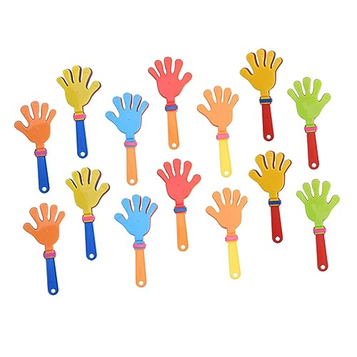 ULTECHNOVO 20 Stück Teiliges Kunststoff Handklatscher Lauter Partyspaß Konzert Requisit für Kindergeburtstag und Fan feiern Geeignet Zufällige Farbe Zufällige Farbe von ULTECHNOVO
