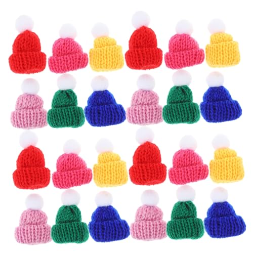 ULTECHNOVO 24 Stück Mini Weihnachtsmützen DIY Strickmützen Farben für Weihnachtsdekoration Puppenzubehör und Kreative Bastelprojekte ULTECHNOVO 24 Stück Mini Weihnachtsmützen DIY Strickmützen Farben für Weihnachtsdekoration Puppenzubehör und Kreative Bastelprojekte von ULTECHNOVO