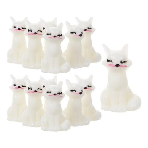 ULTECHNOVO 24 Stück Teiliges Miniatur Fuchs Set DIY Tierfiguren für Feengarten Kreative Tischdeko Niedliche Resinstatuen für Schreibtisch und Miniaturgärten für Gestaltung ULTECHNOVO 24 Stück Teiliges Miniatur Fuchs Set DIY Tierfiguren für Feengarten Kreative Tischdeko Niedliche Resinstatuen für Schreibtisch und Miniaturgärten für Gestaltung von ULTECHNOVO