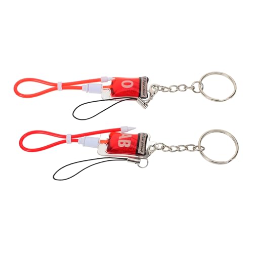 ULTECHNOVO 2Stücke Halloween Schlüsselanhänger Dekorative Schlüsselanhänger für Taschen und Schlüssel Partygeschenk Ab von ULTECHNOVO