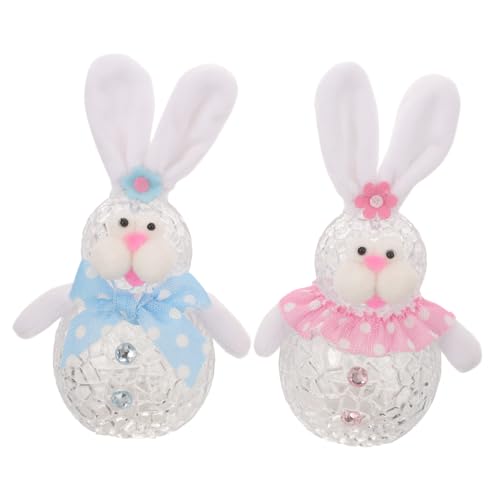ULTECHNOVO 2stücke Bunny Nachtlicht Dekoration Niedliche Kaninchen Tischlampe Für Kreative Osterdeko Tragbare Nachttischlampe Ohne Batterie Für Schlafzimmer Und Wohnraum ULTECHNOVO 2stücke Bunny Nachtlicht Dekoration Niedliche Kaninchen Tischlampe Für Kreative Osterdeko Tragbare Nachttischlampe Ohne Batterie Für Schlafzimmer Und Wohnraum von ULTECHNOVO