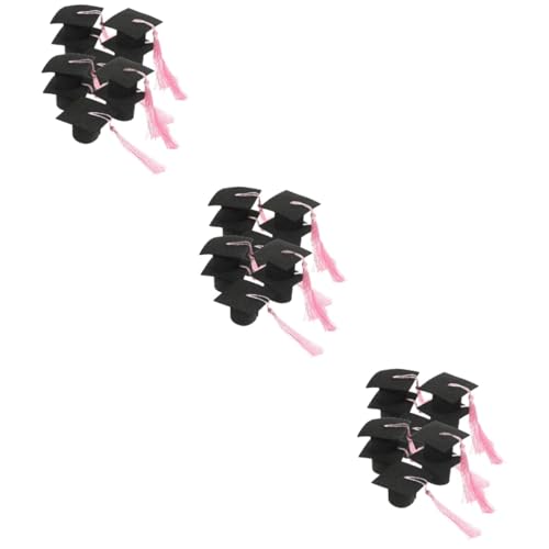 ULTECHNOVO 3 Stück Abschlussfeier Kuchendekoration Grad Cap Cupcake Topper abschluss glückwunsch abholen Mini Party Grad-Cap-Kuchen- Abschlusskuchendekor Polyester Black ULTECHNOVO 3 Stück Abschlussfeier Kuchendekoration Grad Cap Cupcake Topper abschluss glückwunsch abholen Mini Party Grad-Cap-Kuchen- Abschlusskuchendekor Polyester Black von ULTECHNOVO