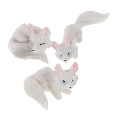ULTECHNOVO 3 Stück Kleine Fuchsverzierung Kleine Tierfiguren Mini -Fuchs -Figuren Moos Landscape Decor Mooslandschaftsfiguren Märchengarten Miniaturen Miniatur-Fuchs-Ornamente Weiß Harz ULTECHNOVO 3 Stück Kleine Fuchsverzierung Kleine Tierfiguren Mini -Fuchs -Figuren Moos Landscape Decor Mooslandschaftsfiguren Märchengarten Miniaturen Miniatur-Fuchs-Ornamente Weiß Harz von ULTECHNOVO