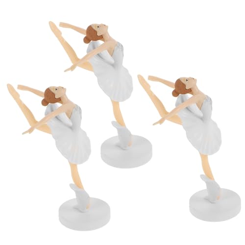 ULTECHNOVO 3 Stück Kuchendekoration Wunder Ornamente Party Geburtstag Dekorieren Von Balletttorten Ballettröckchen Figur Miniatur Topper Rosa Mädchen Girly Ballett Tortenaufsatz Weiß Pvc ULTECHNOVO 3 Stück Kuchendekoration Wunder Ornamente Party Geburtstag Dekorieren Von Balletttorten Ballettröckchen Figur Miniatur Topper Rosa Mädchen Girly Ballett Tortenaufsatz Weiß Pvc von ULTECHNOVO