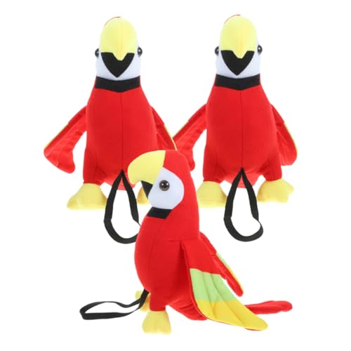 ULTECHNOVO 3 Stück Lustiges Plüsch Papagei für Piratenkostüm Zubehör für Halloween und Cosplay Simulierte Spielzeugvögel für Partys ULTECHNOVO 3 Stück Lustiges Plüsch Papagei für Piratenkostüm Zubehör für Halloween und Cosplay Simulierte Spielzeugvögel für Partys von ULTECHNOVO