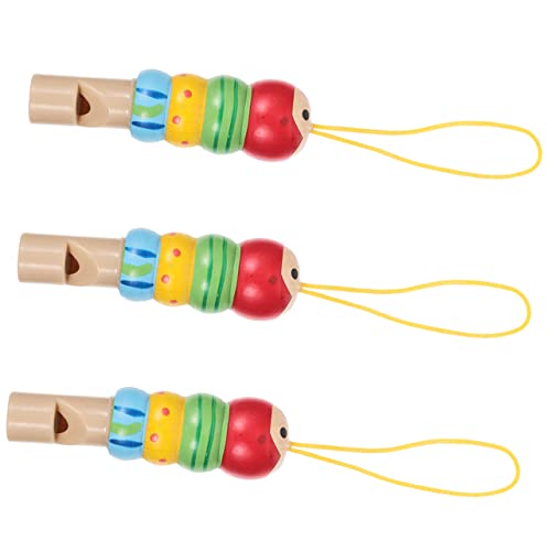 ULTECHNOVO 3 Stück Teiliges Holzpfeifen Musikspielzeug mit Tiermotiven Sicher Tragbar für Frühe Musikalische und Schul oder Partygebrauch ULTECHNOVO 3 Stück Teiliges Holzpfeifen Musikspielzeug mit Tiermotiven Sicher Tragbar für Frühe Musikalische und Schul oder Partygebrauch von ULTECHNOVO