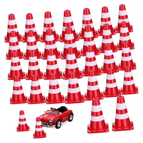 ULTECHNOVO 30Stücke Mini Verkehrskegel Robuste Straßenkegel Modelle für Verkehrserziehung für Spielmatten und Kreative Straßenszenen Fördert Kognitive Fähigkeiten ULTECHNOVO 30Stücke Mini Verkehrskegel Robuste Straßenkegel Modelle für Verkehrserziehung für Spielmatten und Kreative Straßenszenen Fördert Kognitive Fähigkeiten von ULTECHNOVO