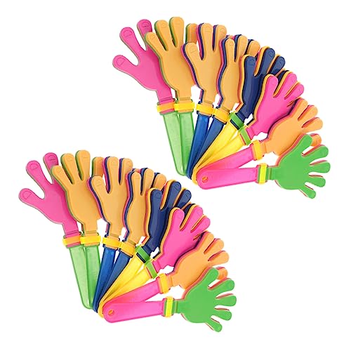ULTECHNOVO 36Stücke Handklapper für Partys für Erwachsene Kreative Geräuschmacher für Feierlichkeiten und Schulaktivitäten und Leicht zu Handhaben von ULTECHNOVO