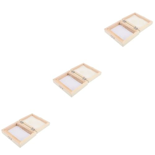 ULTECHNOVO 3Er-Box Biologische Slice-Box Gefäßwerkzeuge Kästen für Mikroskop-Objektträger konkav tragbar Deckel Objektträgerbehälter für Mikroskope Etuis für Mikroskop-Objektträger Holz Beige ULTECHNOVO 3Er-Box Biologische Slice-Box Gefäßwerkzeuge Kästen für Mikroskop-Objektträger konkav tragbar Deckel Objektträgerbehälter für Mikroskope Etuis für Mikroskop-Objektträger Holz Beige von ULTECHNOVO