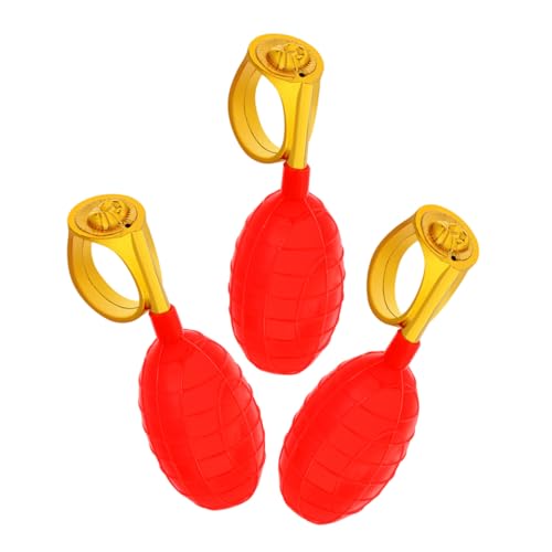 ULTECHNOVO 3pcs Aprilscherz 'wasserkrümmerspray Ring Streich Spiele Parodie -trickspielzeug Für Outdoor Indoor Family Treffen Lustige Überraschungsaktivitäten von ULTECHNOVO