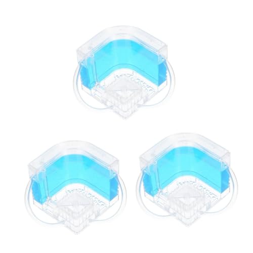 ULTECHNOVO 3st Ameisennistkasten Sandburg Terrarium Für Gelameisenfarm Ameisenberg Ameisenfutter Für Ameisenfarm Ameisenlebensraum Wurmfarm Für Ameisenfarmsand Plastik Sky-blue von ULTECHNOVO