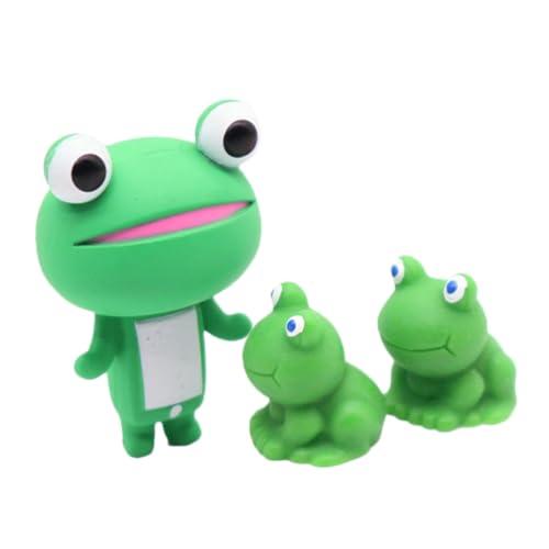 ULTECHNOVO 3stücke Teiliges Miniatur Frosch Figuren Resin Für Garten Und Deko Leichte Und Langlebige Froschornamente Verschönerung Von Mikrolandschaften Und Tischdekoration ULTECHNOVO 3stücke Teiliges Miniatur Frosch Figuren Resin Für Garten Und Deko Leichte Und Langlebige Froschornamente Verschönerung Von Mikrolandschaften Und Tischdekoration von ULTECHNOVO