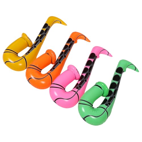 ULTECHNOVO 4 Stück Aufblasbares Saxophon Tragbares Aufblasbares Instrument Saxophon Requisite Saxophon Lustiges Aufblasbares Instrument Musikinstrument Luftballons Aufblasbare ULTECHNOVO 4 Stück Aufblasbares Saxophon Tragbares Aufblasbares Instrument Saxophon Requisite Saxophon Lustiges Aufblasbares Instrument Musikinstrument Luftballons Aufblasbare von ULTECHNOVO