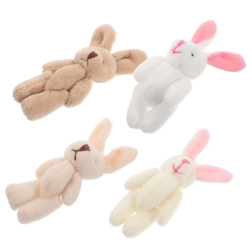 ULTECHNOVO 4 Stück Plüschspielzeug Auto Hängedekor DIY Hase Mini Hase Kleine Handarbeit Kleidung Geburtstagsbedarf Projektmaterial Puppendekoration Hängeschmuck Niedliche Hasenbasteleien ULTECHNOVO 4 Stück Plüschspielzeug Auto Hängedekor DIY Hase Mini Hase Kleine Handarbeit Kleidung Geburtstagsbedarf Projektmaterial Puppendekoration Hängeschmuck Niedliche Hasenbasteleien von ULTECHNOVO
