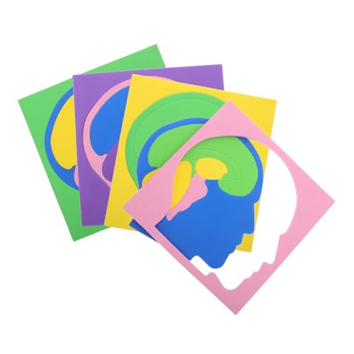 ULTECHNOVO 4 Stück Teiliges Montessori Puzzle für Anatomisches Lernspielzeug zur Frühkindlichen Diy Gehirnmodell für Vorschule und Stem Aktivitäten ULTECHNOVO 4 Stück Teiliges Montessori Puzzle für Anatomisches Lernspielzeug zur Frühkindlichen Diy Gehirnmodell für Vorschule und Stem Aktivitäten von ULTECHNOVO