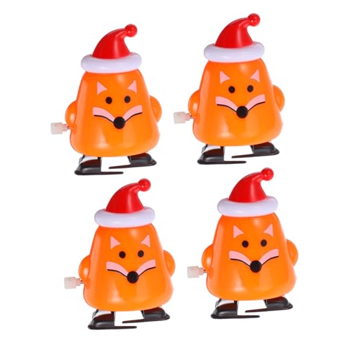 ULTECHNOVO 4 Stück Teiliges Weihnachts Wind Up Festliche Aufziehfiguren aus Sicherem Kreative Weihnachtsdeko und Geschenkideen Handliche für Erwachsene ULTECHNOVO 4 Stück Teiliges Weihnachts Wind Up Festliche Aufziehfiguren aus Sicherem Kreative Weihnachtsdeko und Geschenkideen Handliche für Erwachsene von ULTECHNOVO
