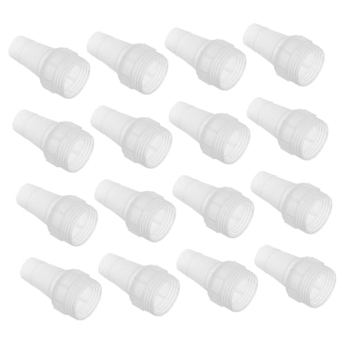 ULTECHNOVO 40 Stück Teiliges Wasserballon Adapter Kunststoff Schlauchreduzierer mit Barb für Schnelles Befüllen Wasserballons Einsetzbar von ULTECHNOVO