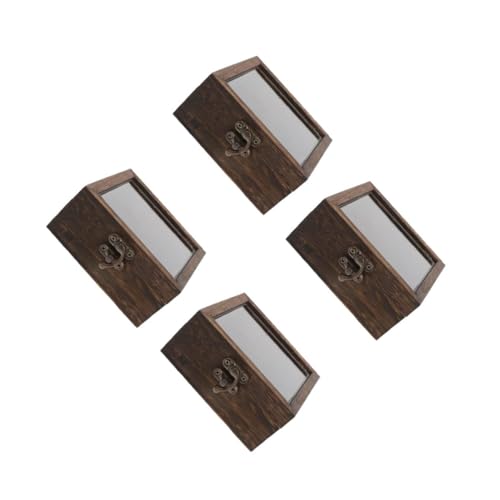 ULTECHNOVO 4Er-Box Kästchen mit Insektenproben Probenanzeige Schattenboxen zum Selbermachen Vitrine für gepresste Blumen Ausstellung der Steinsammlung Shadowbox-Bilderrahmen Holz Light Brown ULTECHNOVO 4Er-Box Kästchen mit Insektenproben Probenanzeige Schattenboxen zum Selbermachen Vitrine für gepresste Blumen Ausstellung der Steinsammlung Shadowbox-Bilderrahmen Holz Light Brown von ULTECHNOVO
