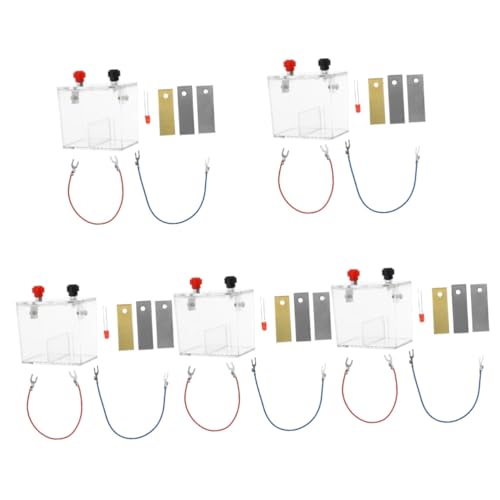 ULTECHNOVO 5sätze Obstbatterie Experimentierkasten Wissenschaftliches Herstellung Von Batterien Für - Und Schulprojekte von ULTECHNOVO