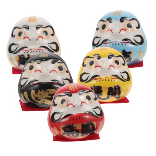 ULTECHNOVO 5 Stück Bodhidharma Kleine Ornamente Lebkuchen Kuscheltier Positive Lebkuchenornamente Ananas Japanische Aquarium Dekorationen Rosa Lebkuchen Süße Dinge Traurige Keramik ULTECHNOVO 5 Stück Bodhidharma Kleine Ornamente Lebkuchen Kuscheltier Positive Lebkuchenornamente Ananas Japanische Aquarium Dekorationen Rosa Lebkuchen Süße Dinge Traurige Keramik von ULTECHNOVO