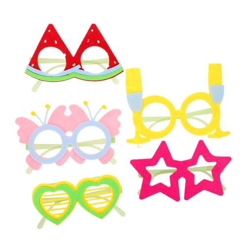 ULTECHNOVO 5 Stück Leuchtbrillen Glow in The Dark Partybrille Kreative Formen Weiches Material für Kindergeburtstag und Kostümspaß ULTECHNOVO 5 Stück Leuchtbrillen Glow in The Dark Partybrille Kreative Formen Weiches Material für Kindergeburtstag und Kostümspaß von ULTECHNOVO