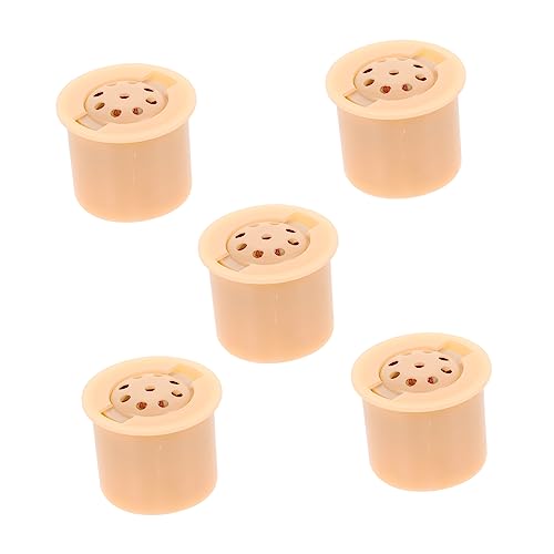 ULTECHNOVO 5 Stück Teiliges Zylindrischer Kunststoff Soundgeneratoren Akustische Spielzeugteile für Bastelbedarf Mini Musikboxen mit Knopfzellen Robuste Klangkomponenten für Plüschspielzeug ULTECHNOVO 5 Stück Teiliges Zylindrischer Kunststoff Soundgeneratoren Akustische Spielzeugteile für Bastelbedarf Mini Musikboxen mit Knopfzellen Robuste Klangkomponenten für Plüschspielzeug von ULTECHNOVO