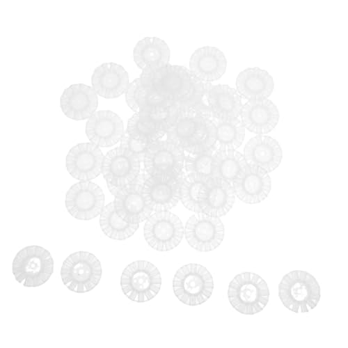 ULTECHNOVO 50 Stück Knicklichter DIY Zubehör Laternenverbinder Knicklichter DIY Knicklichter Rave Zubehör Cheer Knicklichter Disco Knicklichter Festival Zubehör Weißer Kunststoff von ULTECHNOVO