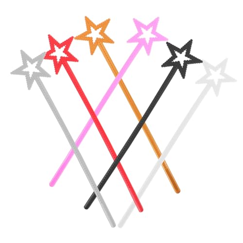 ULTECHNOVO 6 Stück Sternenstab Fee Party Für Prinzessin Geburtstag Kostüm Zauberstäbe Zauberstab Aus Holz Dekorative Hexenstäbe Bühnen-Performance-zauberstab- Sternenstäbe Pp ULTECHNOVO 6 Stück Sternenstab Fee Party Für Prinzessin Geburtstag Kostüm Zauberstäbe Zauberstab Aus Holz Dekorative Hexenstäbe Bühnen-Performance-zauberstab- Sternenstäbe Pp von ULTECHNOVO