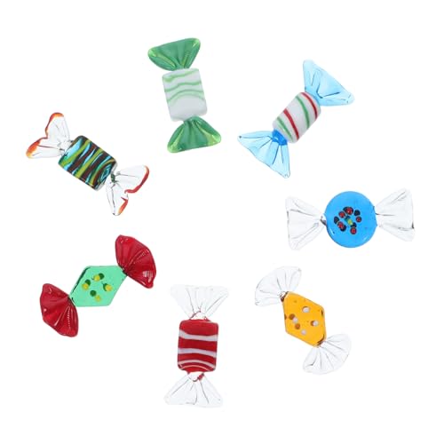 ULTECHNOVO 7 Stück Süßigkeiten-Foto-Requisiten groß Festivaldekoration Wohnkultur Party Süßigkeiten-Ornamente süße kleine Verzierungen Glas Süßigkeiten Mini -Figur Transparent ULTECHNOVO 7 Stück Süßigkeiten-Foto-Requisiten groß Festivaldekoration Wohnkultur Party Süßigkeiten-Ornamente süße kleine Verzierungen Glas Süßigkeiten Mini -Figur Transparent von ULTECHNOVO