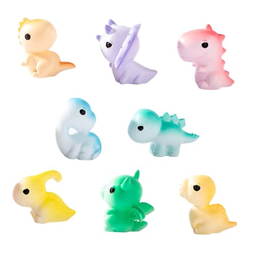 ULTECHNOVO 8 Stück Mikroszenendekorationen Dinosaurier- Winzig Figur Dinosaurier -tischdekorationen Party Dinosaurierspielzeug Kinderspielzeug Miniatur Harz ULTECHNOVO 8 Stück Mikroszenendekorationen Dinosaurier- Winzig Figur Dinosaurier -tischdekorationen Party Dinosaurierspielzeug Kinderspielzeug Miniatur Harz von ULTECHNOVO