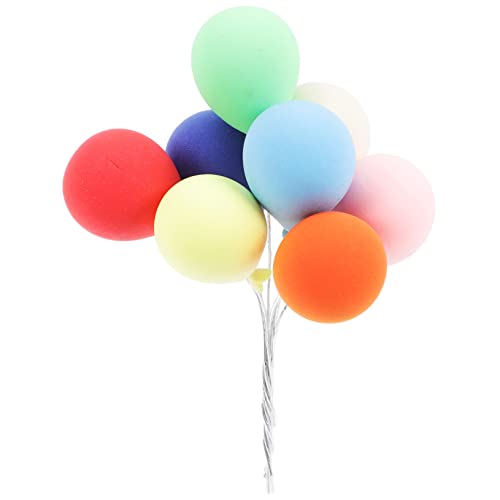ULTECHNOVO 8 Stück Mini-Luftballons aus Ton Geburtstag Dekoration Miniatur Ornament winzig Mini-Hausballon Mini-Ballon Mikrolandschaftsballon Mini-Tonballon schmücken Mini-Tonballon- von ULTECHNOVO