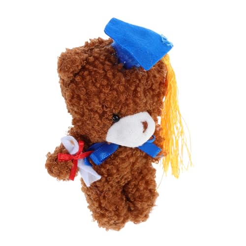 ULTECHNOVO Detailliertes Design Grad Hat Bär Plüsch Stofftier Spielzeug Für College High School Abschlüsse von ULTECHNOVO