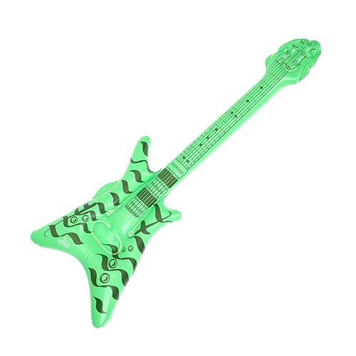 ULTECHNOVO Aufblasbare Gitarre Dekorative Musikinstrument Requisite für Partys Leichtes und Sicheres Material für Mottopartys und Musikveranstaltungen Kreative von ULTECHNOVO