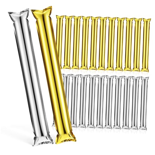ULTECHNOVO Aufblasbare Jubelstäbe Aus Aluminiumfolie -teiliges Krachmacher-set für Sportspiele Einfach Aufzublasen für Partys ULTECHNOVO Aufblasbare Jubelstäbe Aus Aluminiumfolie -teiliges Krachmacher-set für Sportspiele Einfach Aufzublasen für Partys von ULTECHNOVO