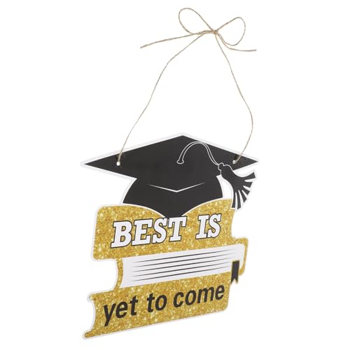 ULTECHNOVO Bachelor -hutkarte Glücklich Dekoration Abschluss Tür Willkommen Veranda Party Hängend Grad Photo Booth Requisit Grad Papier Zeichen Papierschild Hanfseil ULTECHNOVO Bachelor -hutkarte Glücklich Dekoration Abschluss Tür Willkommen Veranda Party Hängend Grad Photo Booth Requisit Grad Papier Zeichen Papierschild Hanfseil von ULTECHNOVO