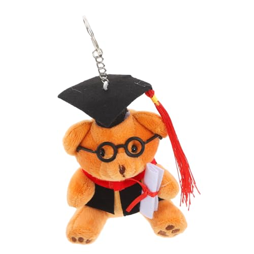 ULTECHNOVO Lovely Graduation Bear Schlüsselanhänger Kuscheltier Mit Abschlussmütze Süßer Plüschbär Für Graduierungsgeschenke Schlüsselring Für Taschen Und Rucksäcke ULTECHNOVO Lovely Graduation Bear Schlüsselanhänger Kuscheltier Mit Abschlussmütze Süßer Plüschbär Für Graduierungsgeschenke Schlüsselring Für Taschen Und Rucksäcke von ULTECHNOVO