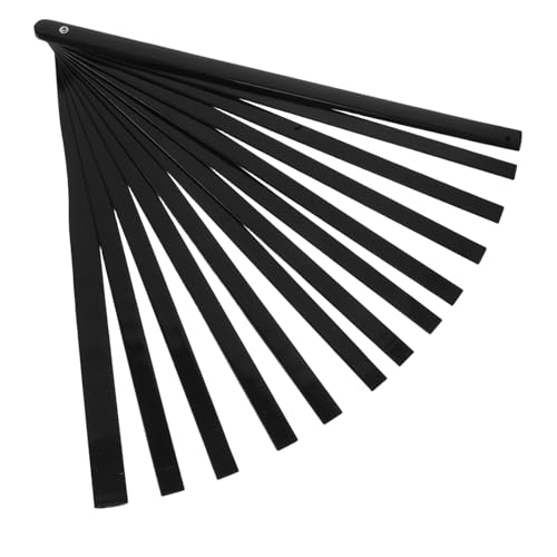 ULTECHNOVO Faltbarer Fan Diy Handgemachte Fächer Bastelzubehör für Kreative Projekte Tragbar für Wanddekoration und Schwarz ULTECHNOVO Faltbarer Fan Diy Handgemachte Fächer Bastelzubehör für Kreative Projekte Tragbar für Wanddekoration und Schwarz von ULTECHNOVO