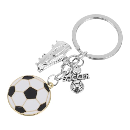 ULTECHNOVO Fußball Schlüsselanhänger Dekorationen für Fußballpartys Fußball-Partygeschenke Zinklegierung Weiß ULTECHNOVO Fußball Schlüsselanhänger Dekorationen für Fußballpartys Fußball-Partygeschenke Zinklegierung Weiß von ULTECHNOVO