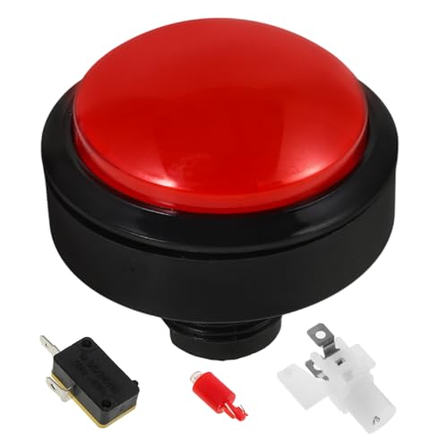 ULTECHNOVO Game Push Button mit Rundes Ersatzteil für Spiel Verkaufsautomaten Präzise Druckknopfsteuerung für Arcade Spiele DIY Projekte ULTECHNOVO Game Push Button mit Rundes Ersatzteil für Spiel Verkaufsautomaten Präzise Druckknopfsteuerung für Arcade Spiele DIY Projekte von ULTECHNOVO