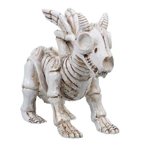 ULTECHNOVO Halloween Skelett Hundedekoration aus Robustem Harz Realistische Außenskulptur für Garten und Gruselige Halloween Dekoration für Festliche ULTECHNOVO Halloween Skelett Hundedekoration aus Robustem Harz Realistische Außenskulptur für Garten und Gruselige Halloween Dekoration für Festliche von ULTECHNOVO
