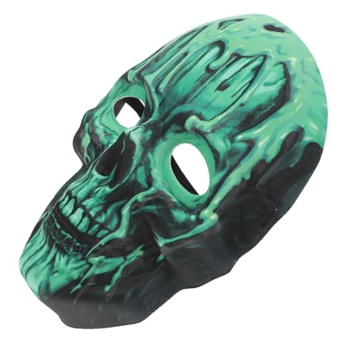 ULTECHNOVO Im Dunkeln leuchtende Totenkopfmaske Halloween-Schädelmaske, Vollkopf-Skelettmaske Halloweenkostüm Halloween -Masken Horror-Schädelmaske Geistermaske Eva Green ULTECHNOVO Im Dunkeln leuchtende Totenkopfmaske Halloween-Schädelmaske, Vollkopf-Skelettmaske Halloweenkostüm Halloween -Masken Horror-Schädelmaske Geistermaske Eva Green von ULTECHNOVO