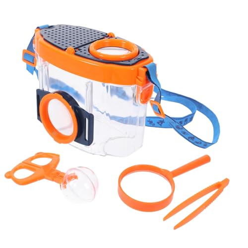 ULTECHNOVO Insekten Beobachtungsbox mit Lupe Pinzette und Klammer Outdoor Erkundungsset für Insektenzucht und Forschung Pädagogisches Entdeckerspielzeug für Naturforschung und Klassenzimmer von ULTECHNOVO