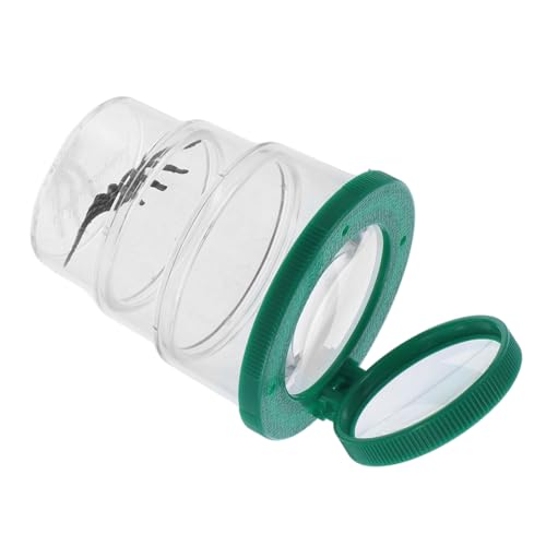 ULTECHNOVO Insekten beobachtungsbox Lupe Transparenter Insekten display behälter für Umweltfreundlich Fördert Neugier und Biologische Entdeckung im Outdoor explorer kit ULTECHNOVO Insekten beobachtungsbox Lupe Transparenter Insekten display behälter für Umweltfreundlich Fördert Neugier und Biologische Entdeckung im Outdoor explorer kit von ULTECHNOVO