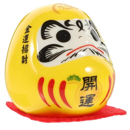 ULTECHNOVO Japanische Figur Keramik Glücksbringer Statue für Heimdekoration Auto Partygeschenke Japanische Puppe für Reichtum ULTECHNOVO Japanische Figur Keramik Glücksbringer Statue für Heimdekoration Auto Partygeschenke Japanische Puppe für Reichtum von ULTECHNOVO