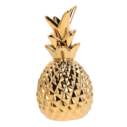 ULTECHNOVO Keramischer Ananas Schmuckablage Dekorativer Teller für Tv Cabinets und Schreibtische Vielseitige Aufbewahrung für Schmuck und Kleine Gegenstände Einzigartiges Verspieltes Design ULTECHNOVO Keramischer Ananas Schmuckablage Dekorativer Teller für Tv Cabinets und Schreibtische Vielseitige Aufbewahrung für Schmuck und Kleine Gegenstände Einzigartiges Verspieltes Design von ULTECHNOVO