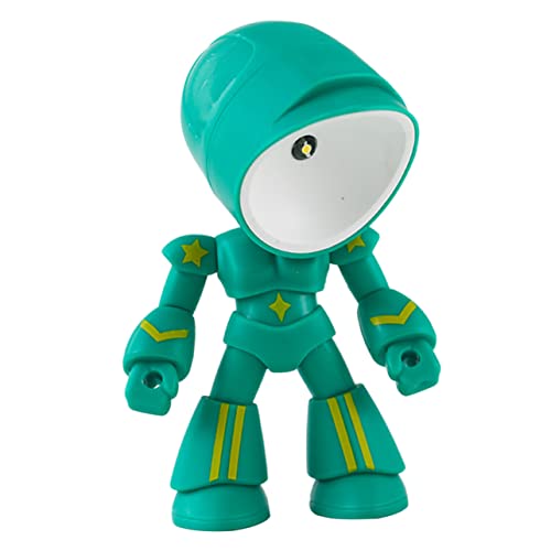 ULTECHNOVO Kleine Roboter Schreibtischlampe Für USB Mit Touch Schalter Und Dekorativem Design Für Schlafzimmer Und Lernumgebungen von ULTECHNOVO