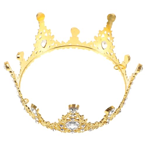 ULTECHNOVO Kleine Tortenfigur Gold Funkelnde Cake Crown Dekoration für Hochzeit Brautparty Geburtstag Vielseitiger Cake Topper und Kopfschmuck für Fotosessions ULTECHNOVO Kleine Tortenfigur Gold Funkelnde Cake Crown Dekoration für Hochzeit Brautparty Geburtstag Vielseitiger Cake Topper und Kopfschmuck für Fotosessions von ULTECHNOVO